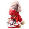 Christmas Dog Coat Sweater Chihuahua Pet Clothes New Year Pets Dogs Clothing For Small Medium Dogs Costume Warm Dog Hoodies