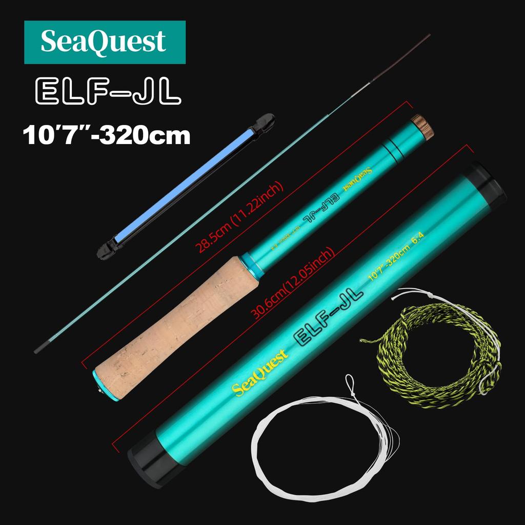 Удилище для тенкары SeaQuest ELF-JL 10'7" 320 см ELF-JL 10'7