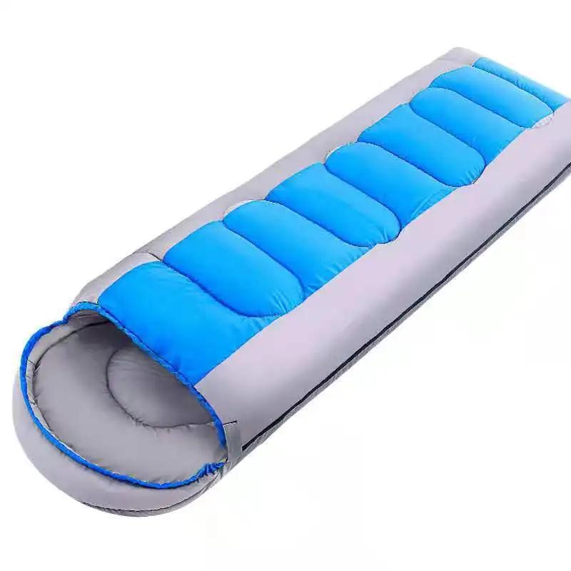 Спальный мешок для кемпинга, сверхлегкий водонепроницаемый 4-сезонный теплый конверт, спальные мешки для путешествий на открытом воздухе, пешего туризма