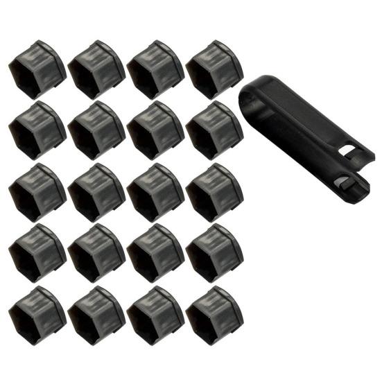 20 шт., защитная крышка болта центральной гайки автомобильных шин для Tesla Model 3 XS