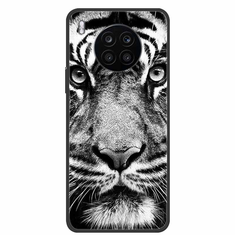 For Honor 50 Lite Case Shockproof Soft silicone TPU Back Cover For Huawei Honor 50 Lite Phone Cases Honor50 Lite Cute Cartoon