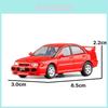 Модель автомобиля Сплав Mitsubishi Evo3 Статическая модель-игрушка для коллекционеров