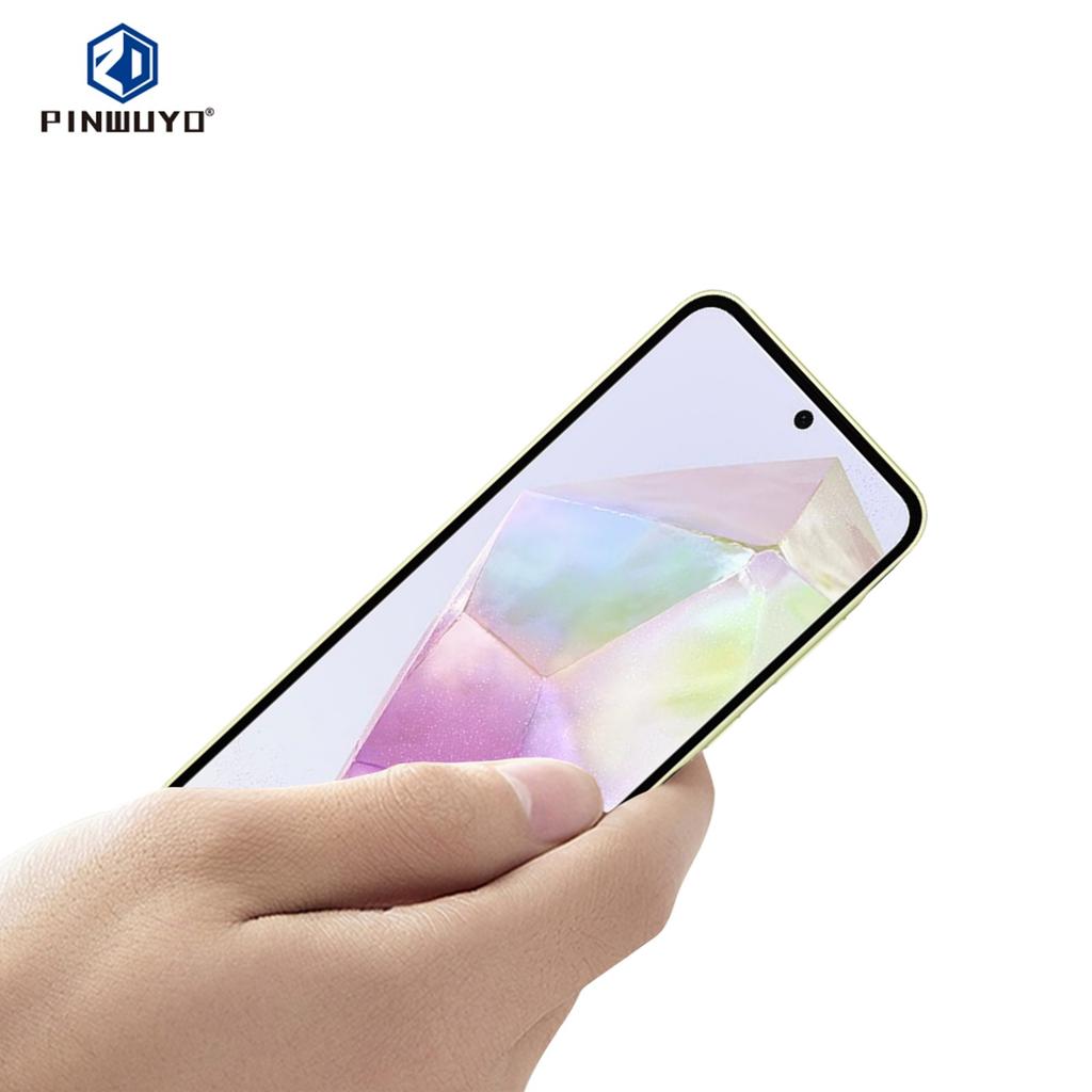 For Samsung Galaxy A56 5G Tempered Glass Film PINWUYO Explosion-proof 9H 3D Full Screen Protector