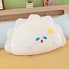 Thegreenparty Cute Dumpling Throw Pillow Doll Bedside Cushion Nap Pillow Birthday Gift Plush Doll