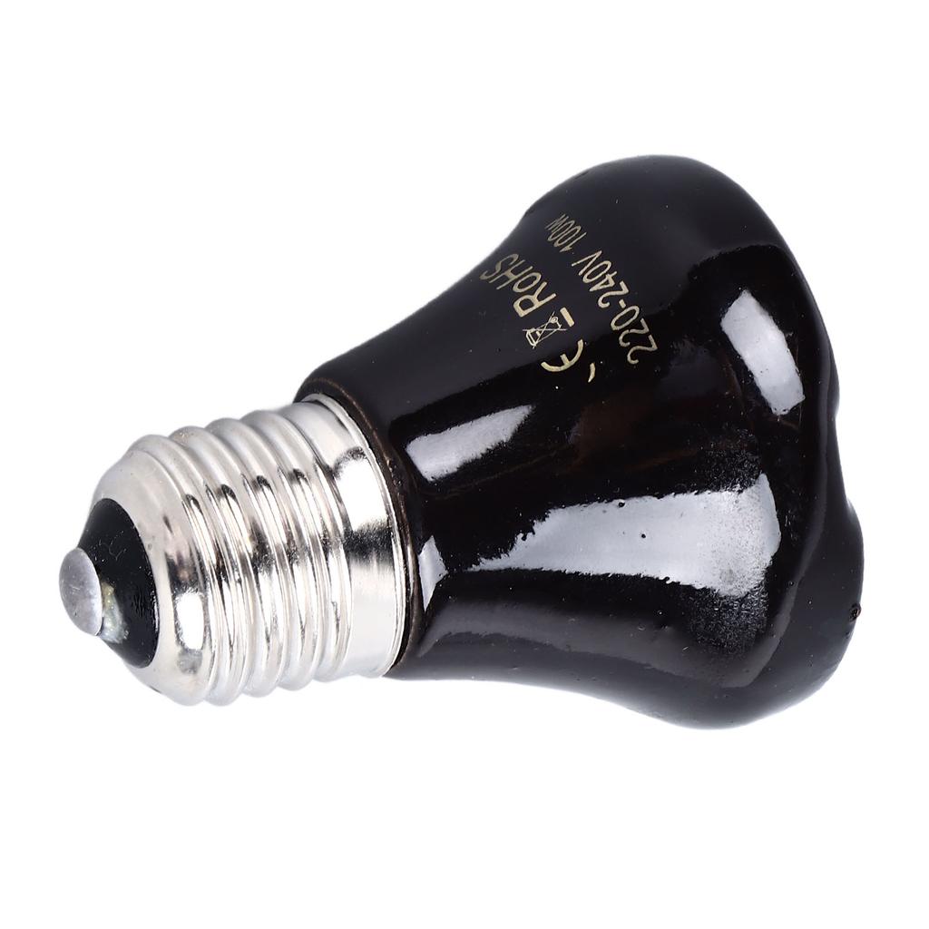 Reptile Heat Lamp Ceramic Heat Emitter No Light Emitting Heat Bulbs for Chicken Cats Parrots