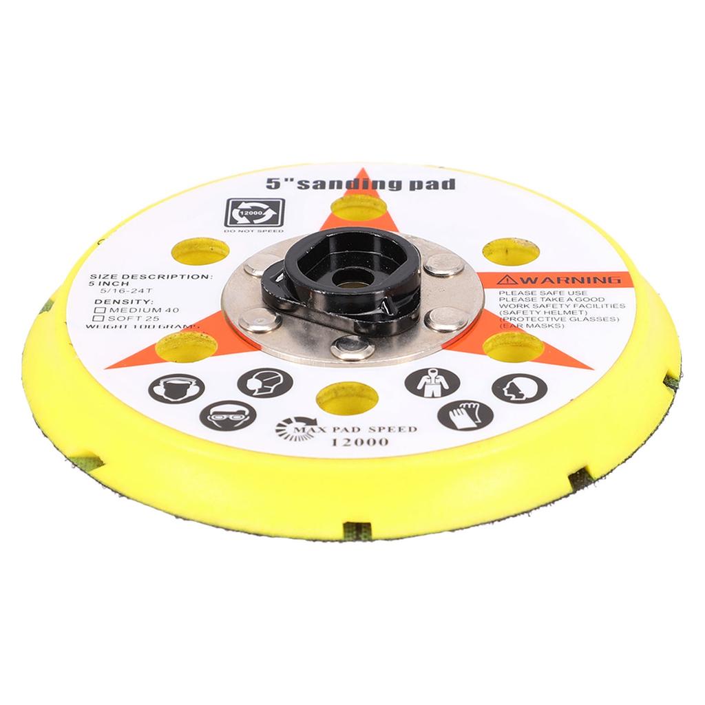 Dual Function Sanding Pad Plastic With Heat Emission Hole