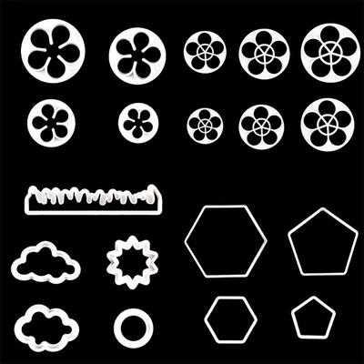 Форма для печенья Vogue Сердце Прекрасная Сладкая Любовь Облако Дом Кухня Десертная Форма Детские Подарки Форма для Выпечки Вечеринка Солнечный Пирог Выпечка Многоузорный Цветок