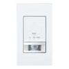 Panasonic Toilet Automatic Switch with Heat Ray Sensor for Ventilation Fan Interlocking Matte White WTA1614W Wall-mounted