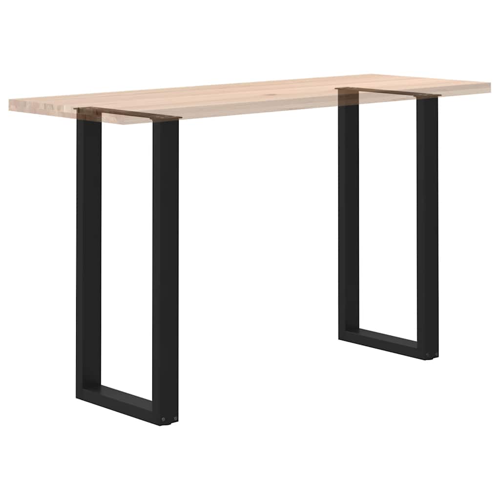 Vidaxl Nogi Do Stolika Kawowego, 2 Szt., Czarne, 50X(100-101) Cm, Stal
