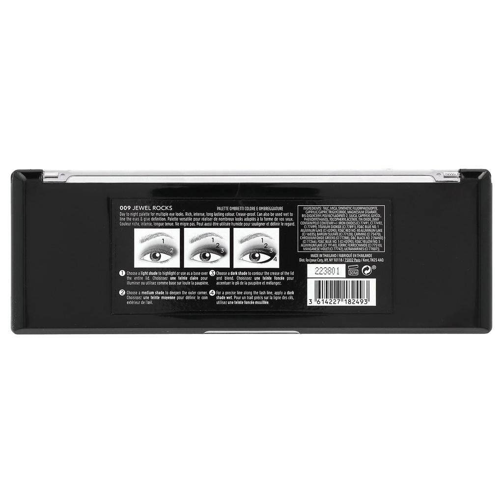 Magnif'Eeyes, Палетка для контуринга глаз, 009 Jewel Locks Edition, 14.2 г(0,5 унции)