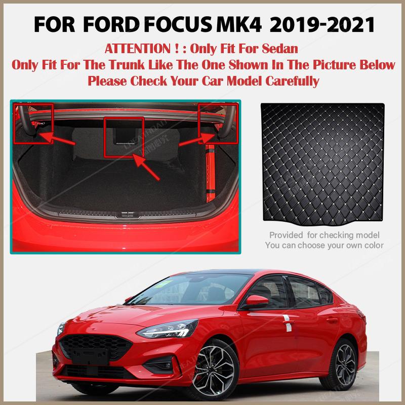 Коврик в багажник автомобиля для Changan-Ford Focus MK4, коврик для багажника, внутренние детали, аксессуары