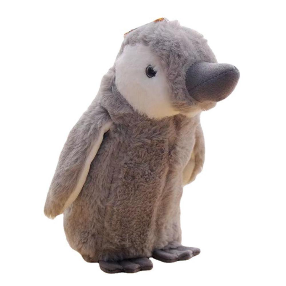 Pen Storage Bag Plush Pencil Case Stuffed Animal Penguin Pencil Bag Stationery Bag  Pencil Box