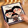 Handun 'Happy Family' Fabric Photo Album