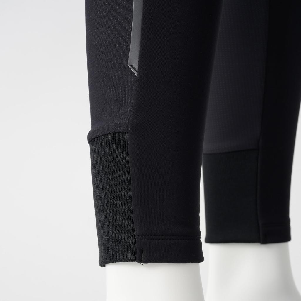 Велотрусы-тайтсы Lion de Kapelmuur EVO2 с ветрозащитной вставкой, черные, M, осень/зима (0°C-10°C)