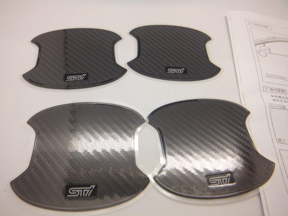 STI ST91099ST020 Door Handle Protectors of for and WRX (Set 4) Exiga, Forester, Legacy, Impreza,