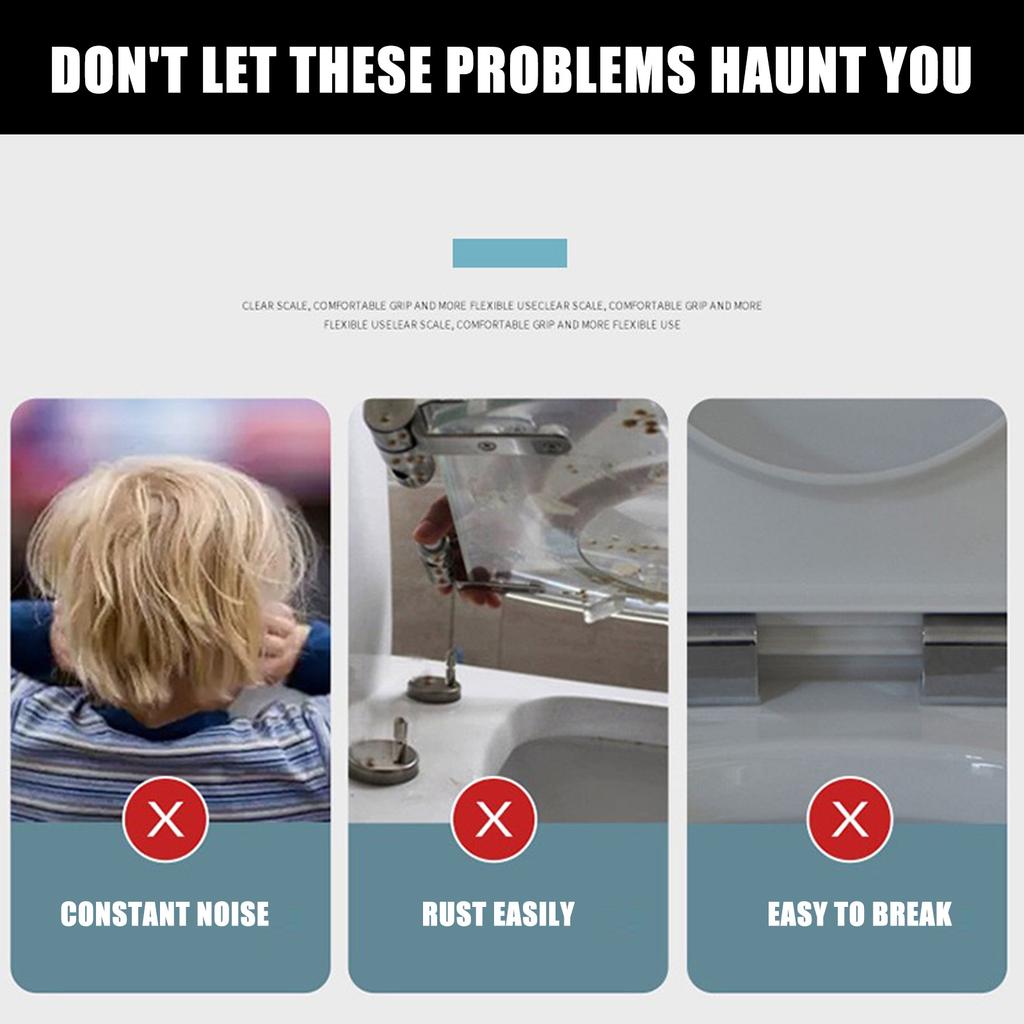 Мягкий демпфер крышки унитаза, удобный для тихого и плавного спуска, повышающий комфорт ванной комнаты для ежедневного повседневного использования