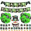 Gamepad Game-themed Birthday Set for Children's Birthday Party Decorations