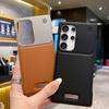 Кожаный Безрамочный Магнитный Чехол с Ароматерапией для Samsung Galaxy S24 S23 S22 S25 Ultra Plus Для Беспроводной Зарядки MagSafe