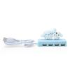 Sanrio (САНРИО) Sanrio Slim USB Hub Cinnamoroll Cinnamoroll 6 x 9,5 x 3 см Персонаж 327298 SANRIO