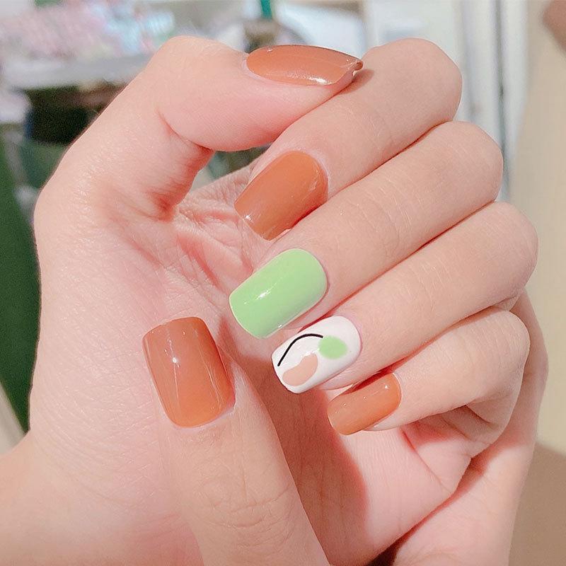 Fake Nail Patches Wearing Nails Finished Nail Patches Nail Patches Disassembly Nail Patches for Women To Take Off Nail Patches