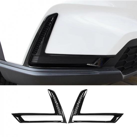Яркая черная накладка на противотуманную фару для Honda CRV CR-V 2024 2025