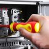 14 шт. Набор VDE изолированных отверток Шлицевые Крестовые Отверточные биты Набор с тестером Ручной инструмент электрика