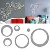 Create an Alluring Ambiance with Acrylic Round Mirror Wall Stickers