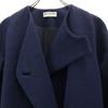 Balenciaga Made In France Coat 34 Navy Women Used