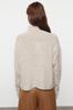 Women's Fashionable Stylish Sweater Mink More Sustainable Soft Textured Wide Fit High Collar Knitwear Sweater