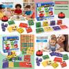Classic Childrens Rubiks Cube Interactive Puzzle Toy With Expressive Face Blocks For Parentchild Play