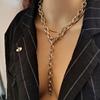 Панк Готика Массивное Ожерелье-Чокер Заявление Колье Хип-Хоп Рок Длинная Цепочка Набор Ожерелий Женщины Мужчины Стимпанк Ювелирные Изделия