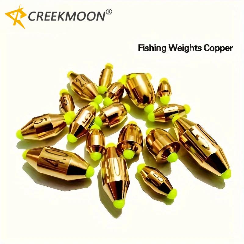 Fishing Copper Weights Sinker Kit Copper Fishing Weights Saltwater Fishing Gear Weights