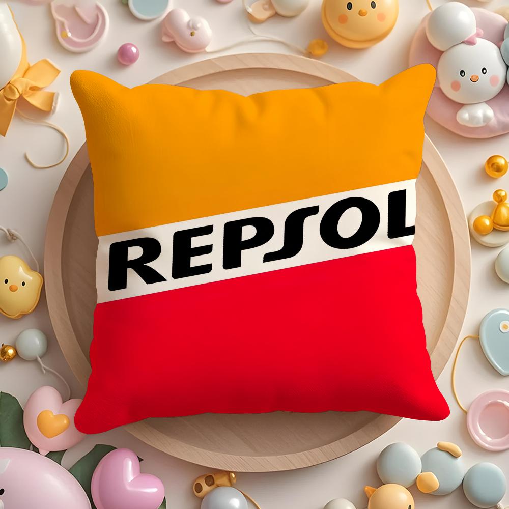 PIKPAKA Cute Pink RRepsol PetrleoS Cushion Cover Plush Fabric Soft DoubleSided Printed Sofa Warm Winter Home Gift Pillow Cover