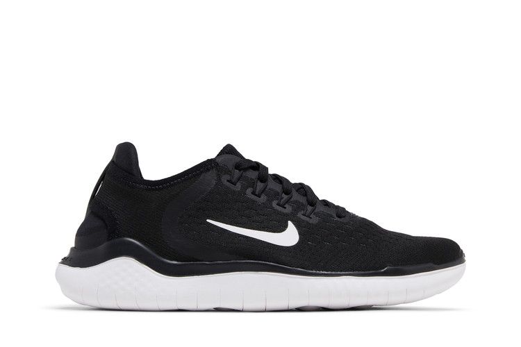 Women's Sneakers Nike Free RN 2018 Black White  (Women's) Black/White
