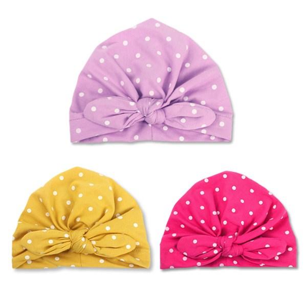 MK Dot Hair Beanie 3-piece Set, FREE, Random, Popular Baby Clothes In Korea
