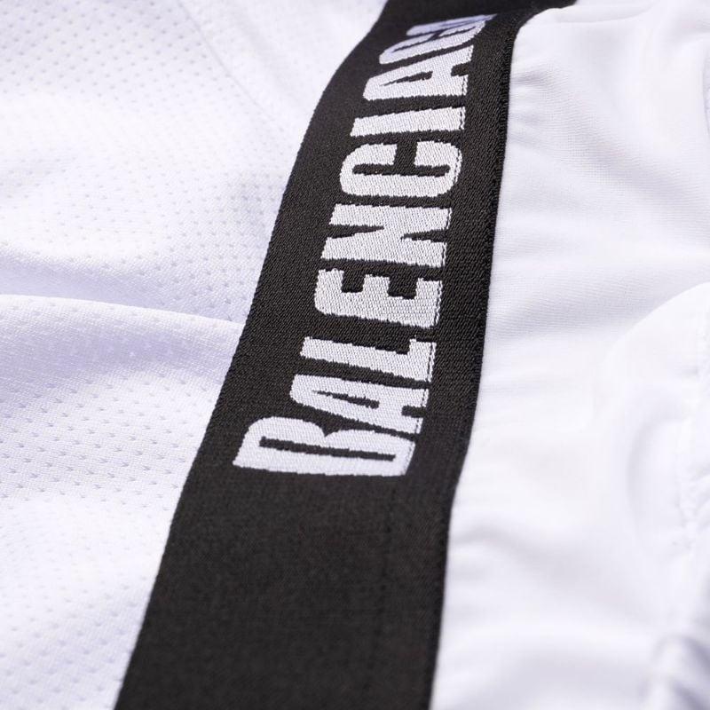 Balenciaga Technical-Mesh Jersey Swim Shorts 'White' Men's 6983174C0B49000