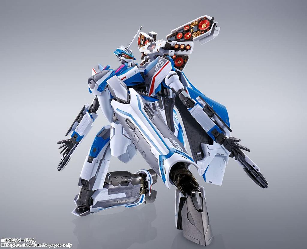 TAMASHII NATIONS DX Chogokin Macross Delta The Movie: Absolutely Live!!!!!! Movie VF-31J Siegfried (Hayate Immelmann Custom) [Equipped with