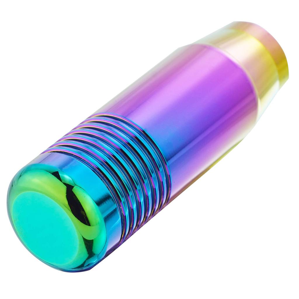 Abfer Shift Knob Aluminum Alloy Car Gear Stick Shifter Head Replacement Auto Manual Vehicle Universal Car Accessories Interior (Multi Color)