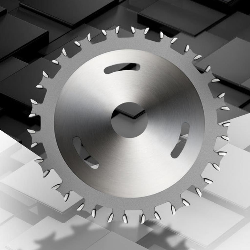 4-дюймовый 40-зубый двунаправленный зуб пильный диск для гладких, точных резов, пильный диск для деревообрабатывающих инструментов, аксессуар