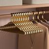 Space Aluminum Alloy Seamless Clothes Hanger - Anti-Shoulder, Light Luxury, Stainless Steel Clothes Drying Rack.