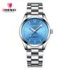 New TOP Brand Luxury Men's Watch With Box Business Watch 006A Stainless Steel Strap Men's Quartz Watches