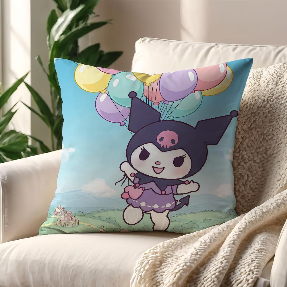 Kawaii KKuromiS cushion cover For Pillow Printing Sofa Decoration Home Car Room Coffee Shop Office Nordic Simplicity