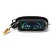 Digital LCD 2 in 1 Gauge Water Temp+Voltage Gauge Water Temperature Meter With Flashing Alarm Voltmeter For Car Truck Vehicle