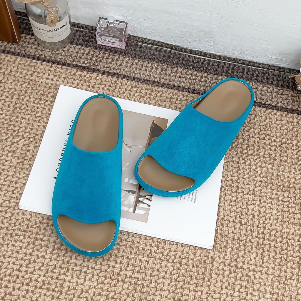 Платформенные тапочки женская обувь высокого класса в повседневном стиле слово с обувью Boken корейская версия универсальные 2025 новые сандалии