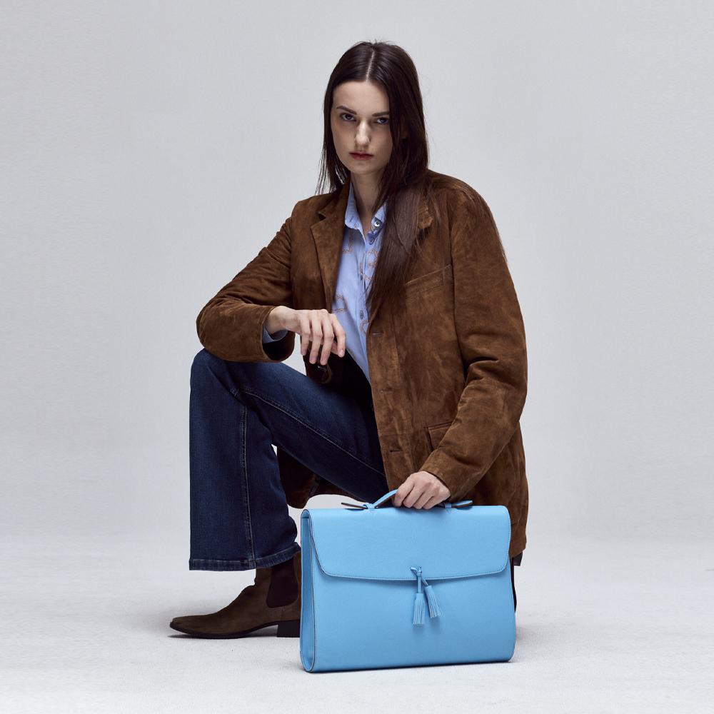 Vivannie Briefcase Blue