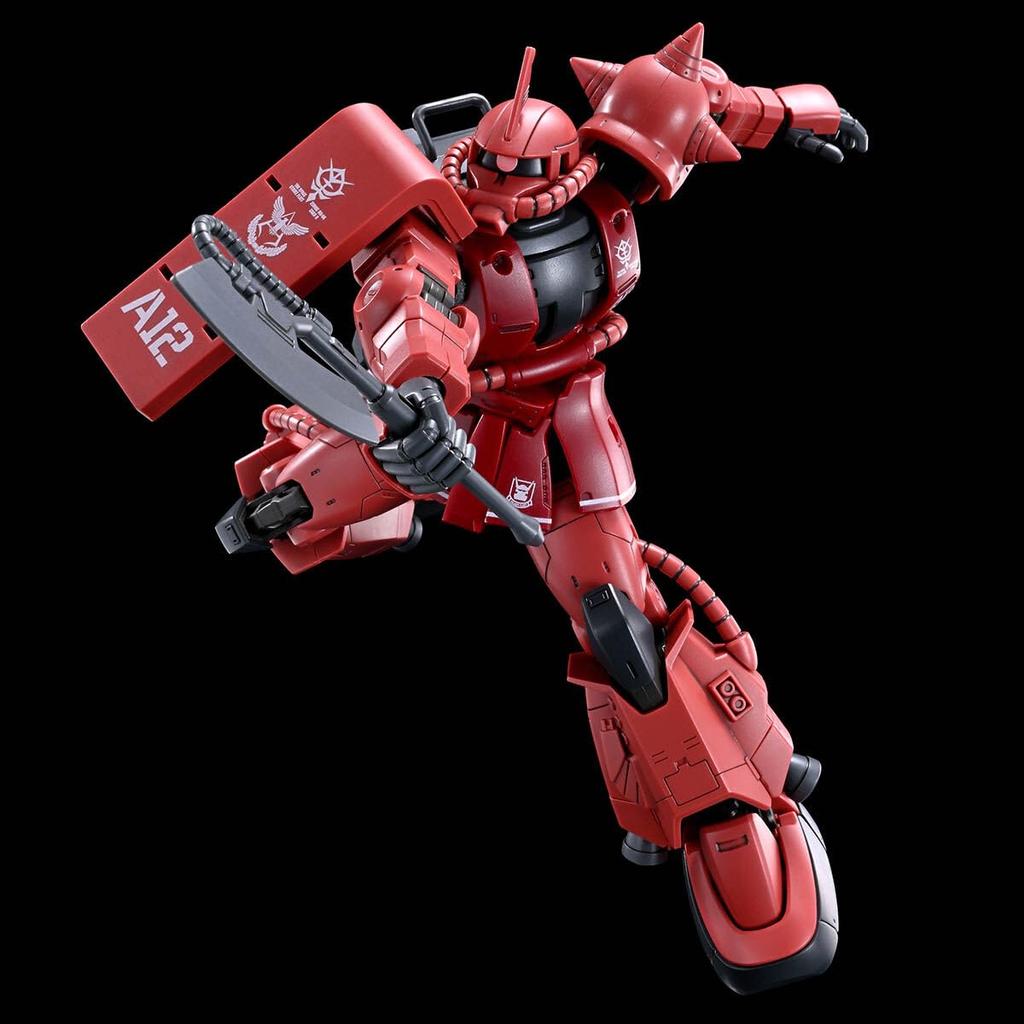 HG 1/144 Char's High Mobility Zaku II Color-Coded Plastic Model