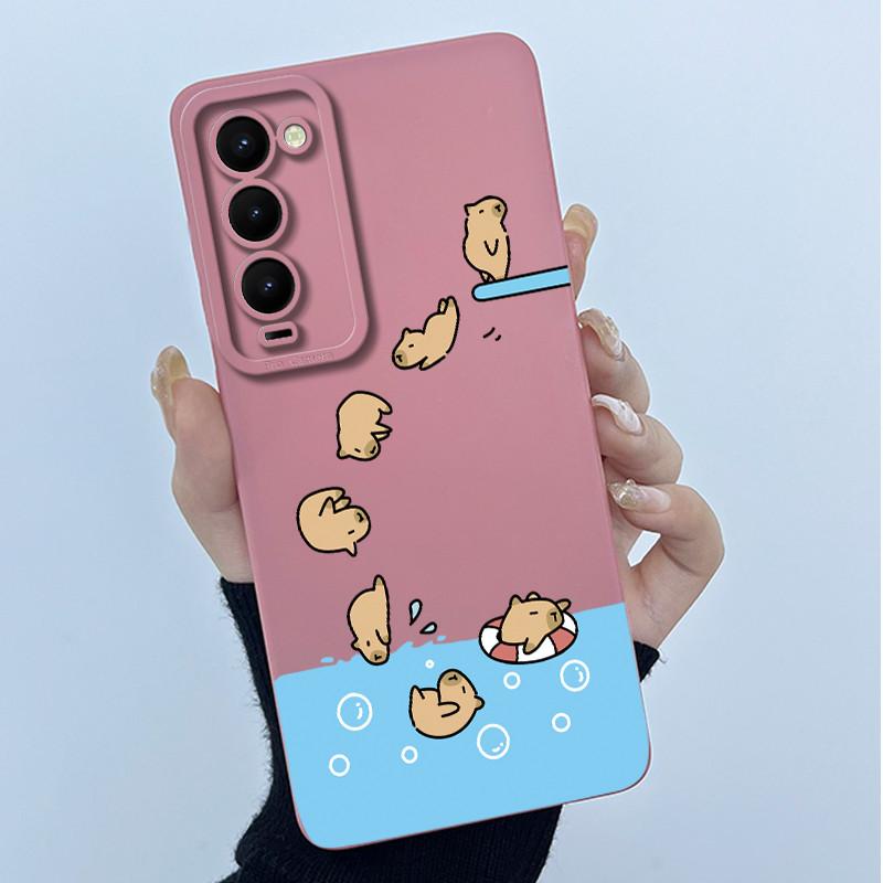 Для Tecno Camon 18 18P 18T 18i Чехол Мягкий Силиконовый Чехол для Телефона Сладкая Печать Мультяшный Защитный Чехол Милая Расписная Задняя Крышка