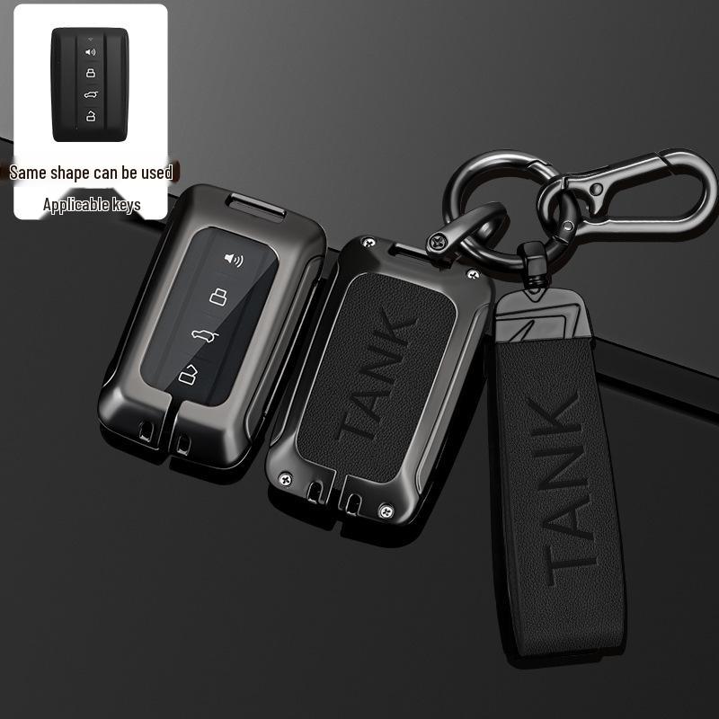 Чехол для ключей Tank 300/500 с новым логотипом для внедорожной модели, пряжка-ракушка, мужской