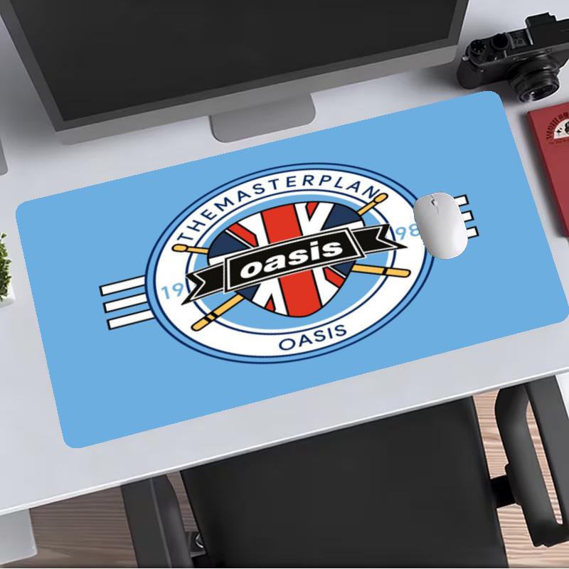 oasis Extended Gaming Mouse Pad with Stitched Edges NonSlip Rubber Base Waterproof Desk Mat for Computer Laptop Office Gaming