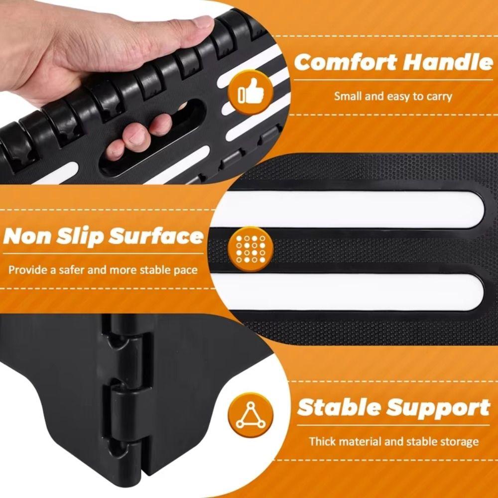 Non-Slip Mobility Stepping Stool Safety High Rise Stair Convinient Portable Step Riser  Outdoor